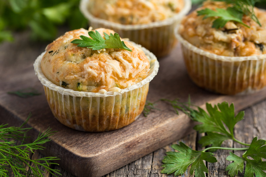 mini cake alle zucchine