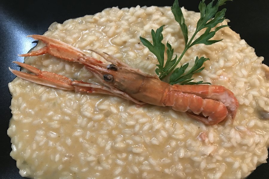 Risotto alla Crema di Scampi