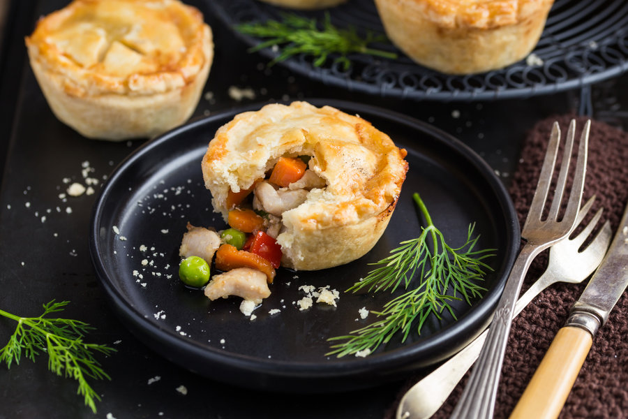 Minipie con verdure