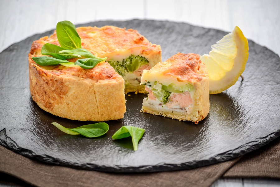 Quiche di Salmone